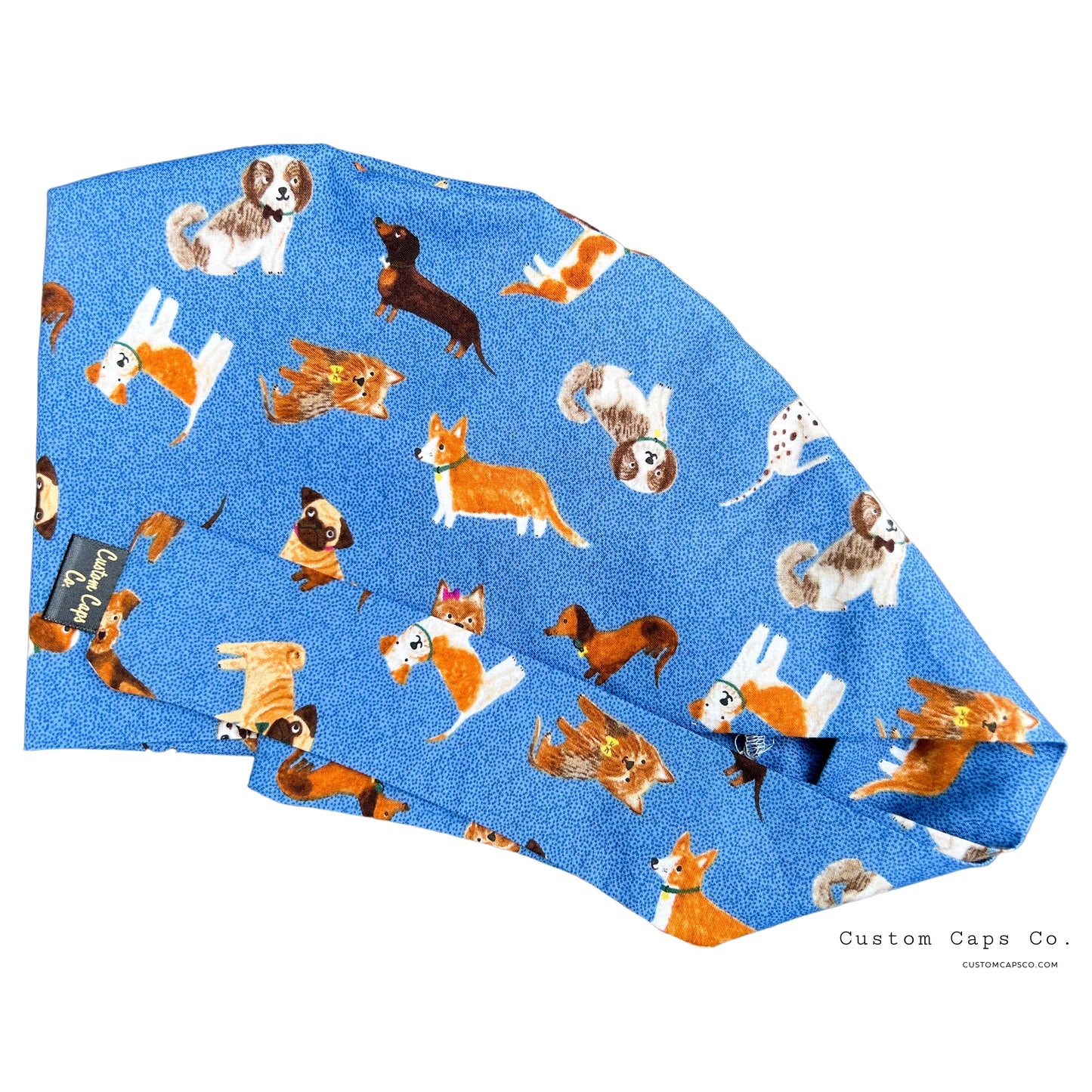 Dogs on Denim Blue | Pixie