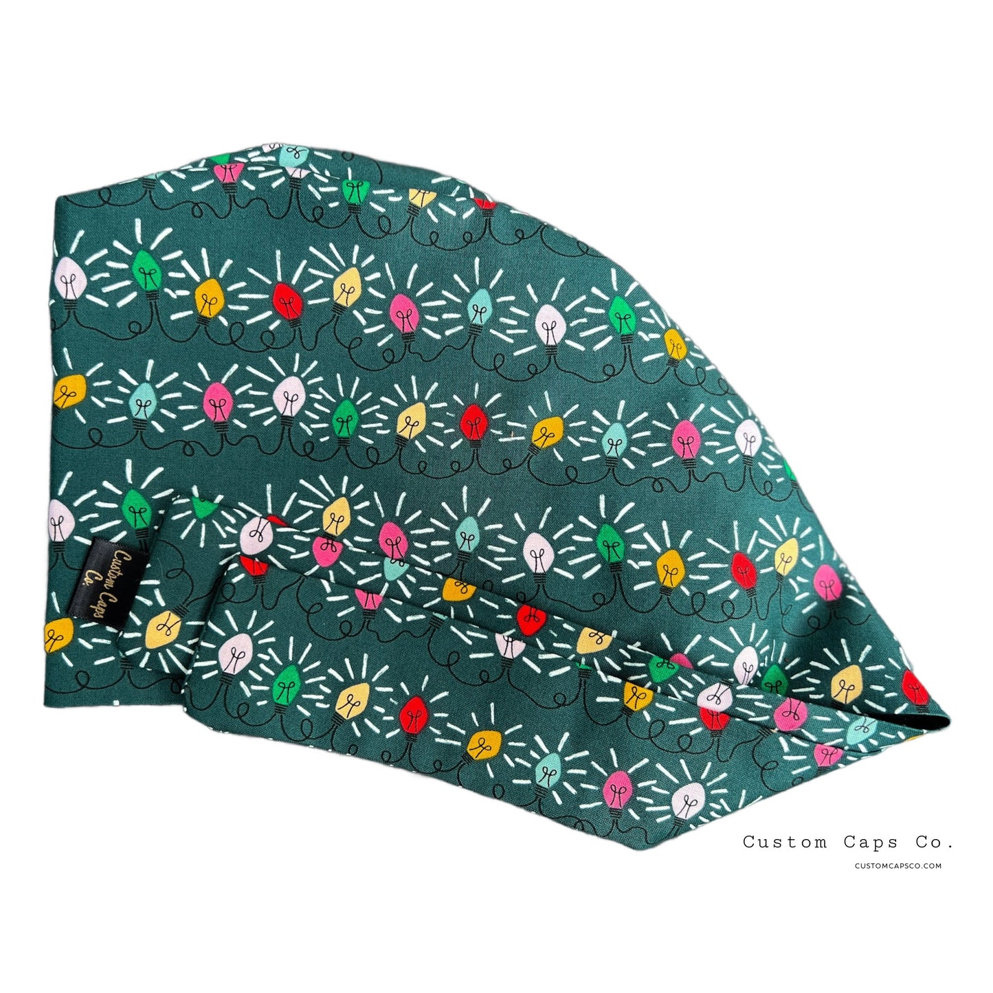 Christmas Lights on Green | Organic | Pixie