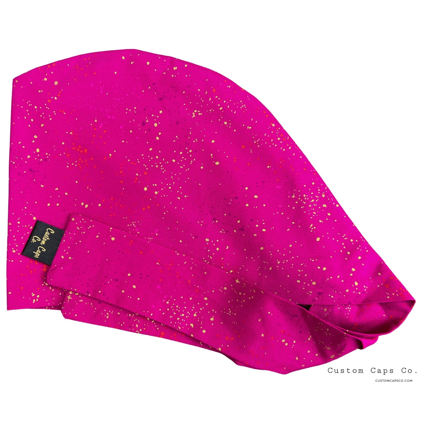 Splatter on Fuchsia | Metallic Gold | Pixie