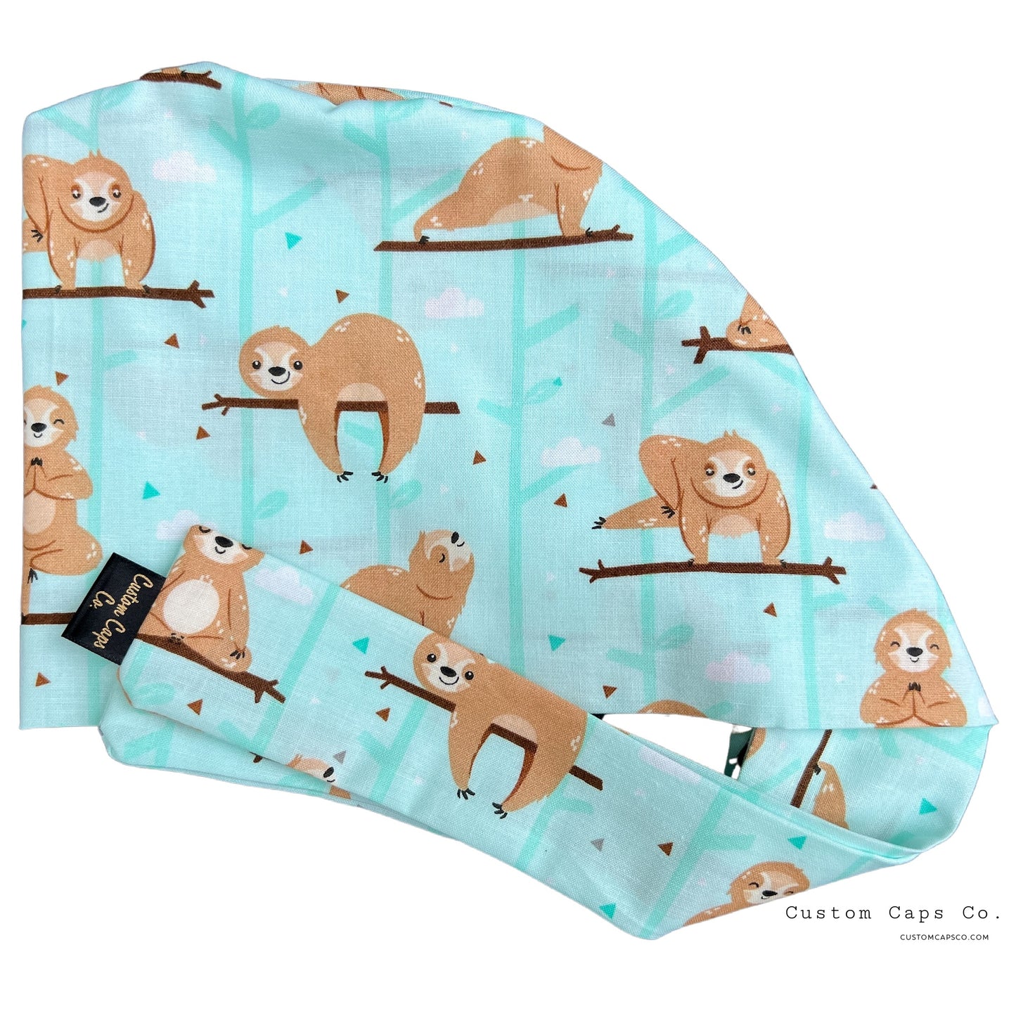 Sloth Yoga on Mint | Pixie