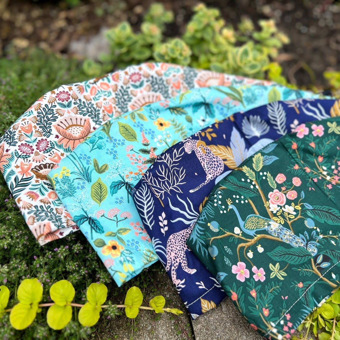 Peacock Garden | Metallic | Modified Bouffant