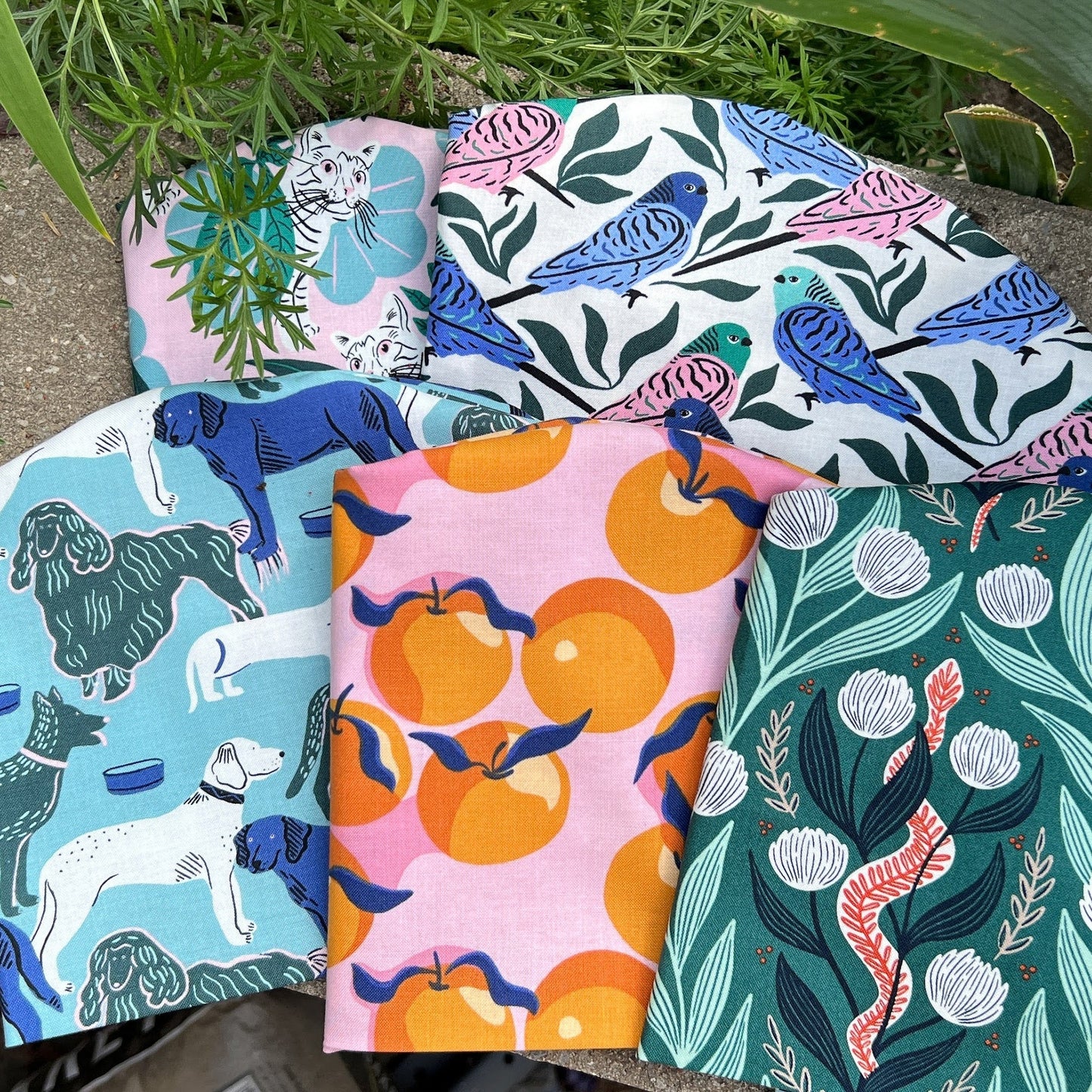 Floral Snakes | Organic Cotton | Pixie