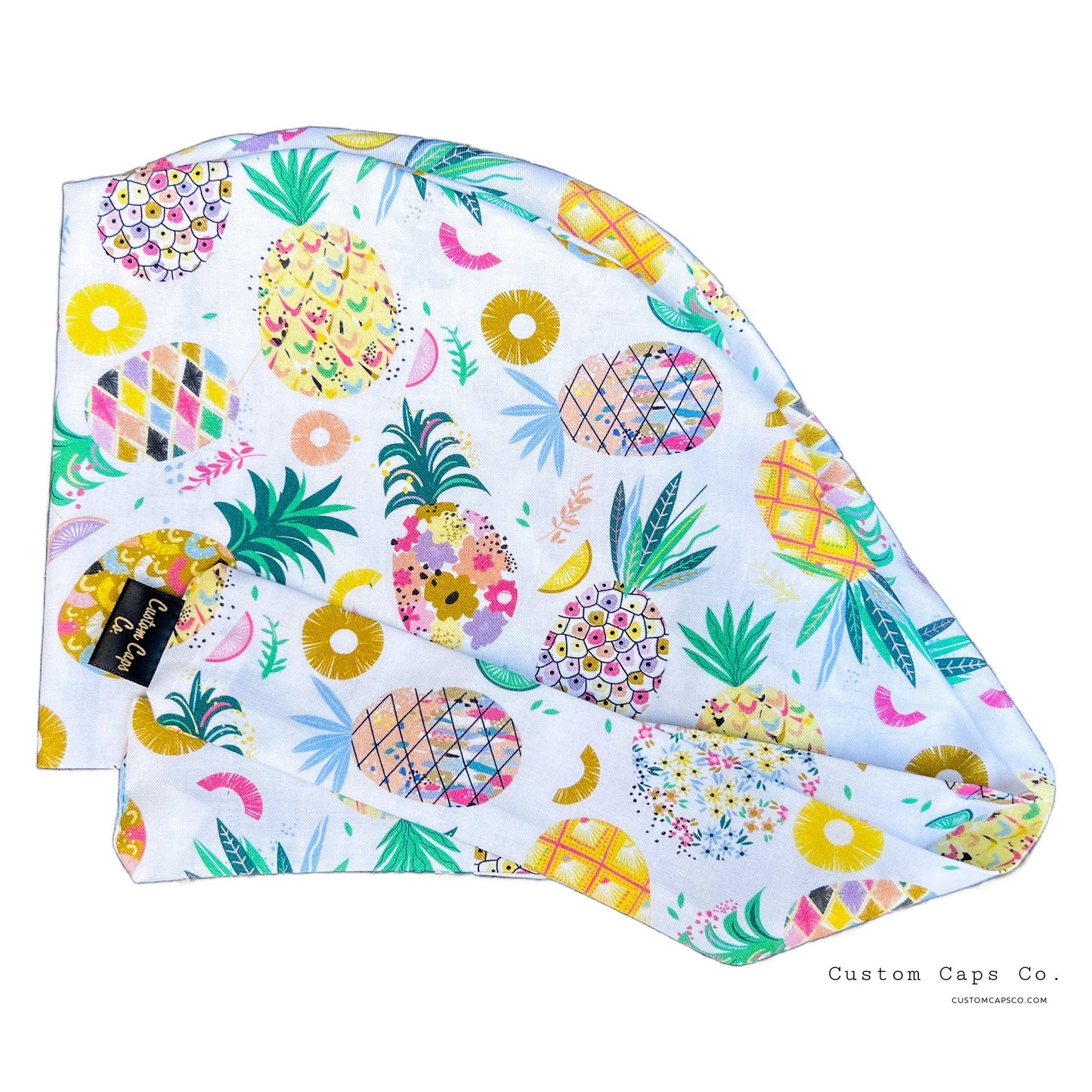 The Party Pineapples on White | Pixie