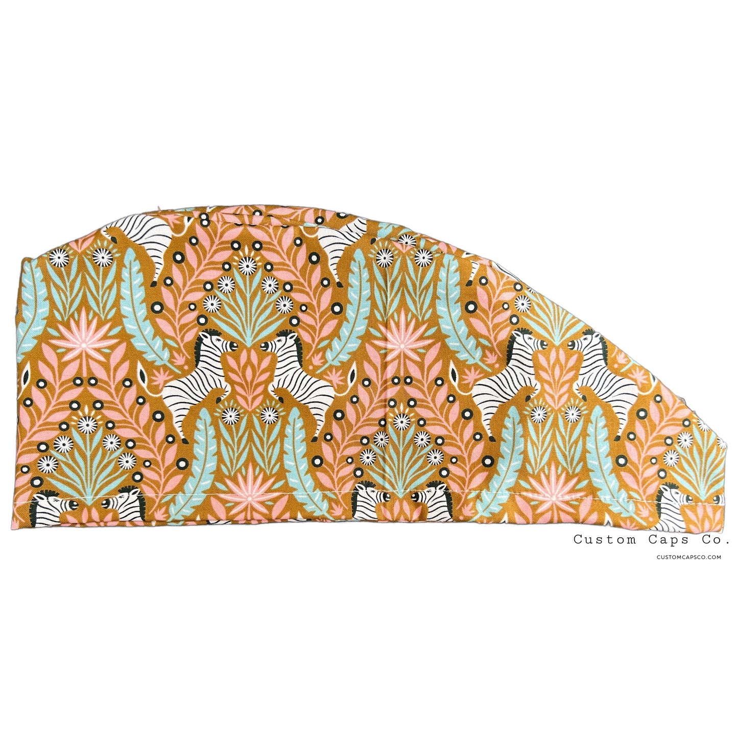 Zebra Quatrefoil | Modified Bouffant