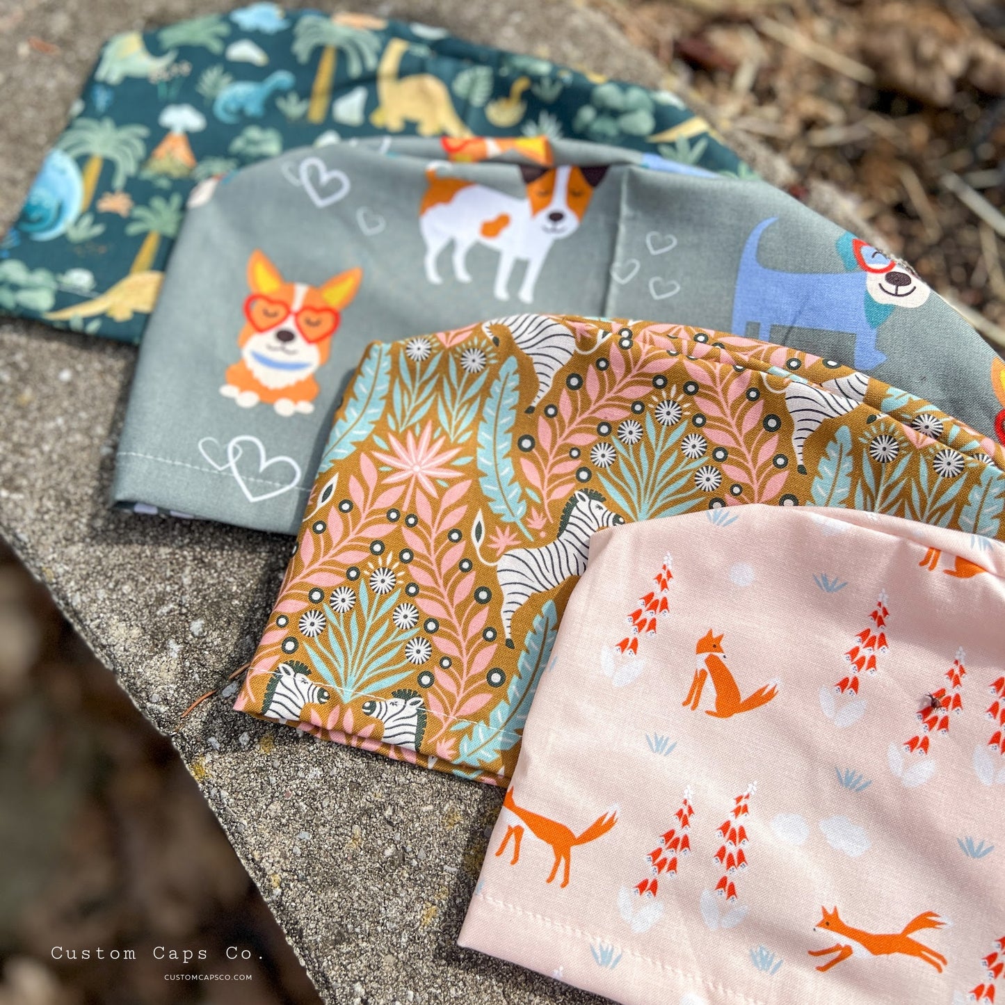Zebra Quatrefoil | Modified Bouffant