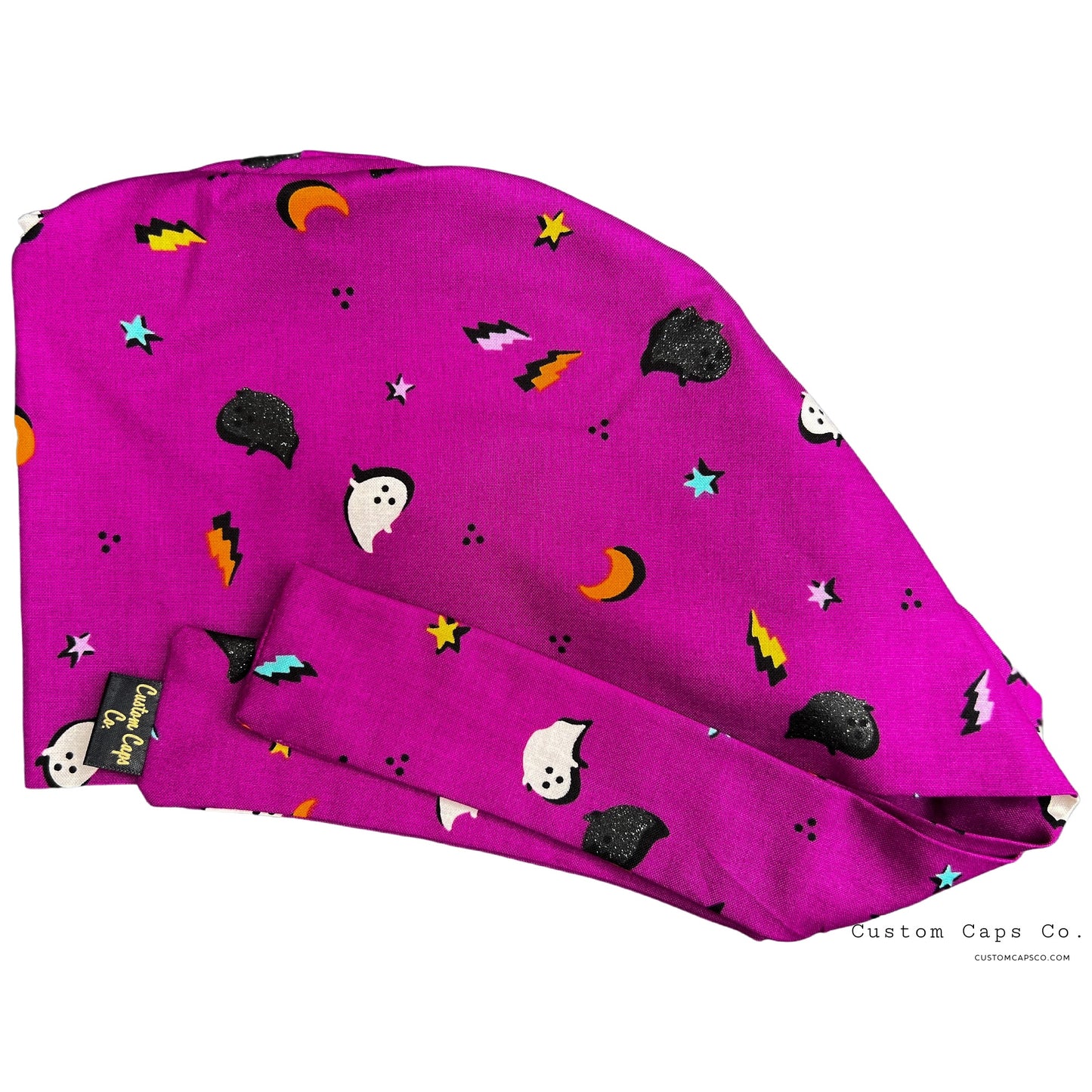 Glitter Ghosts on Fuchsia | Glitter | Pixie
