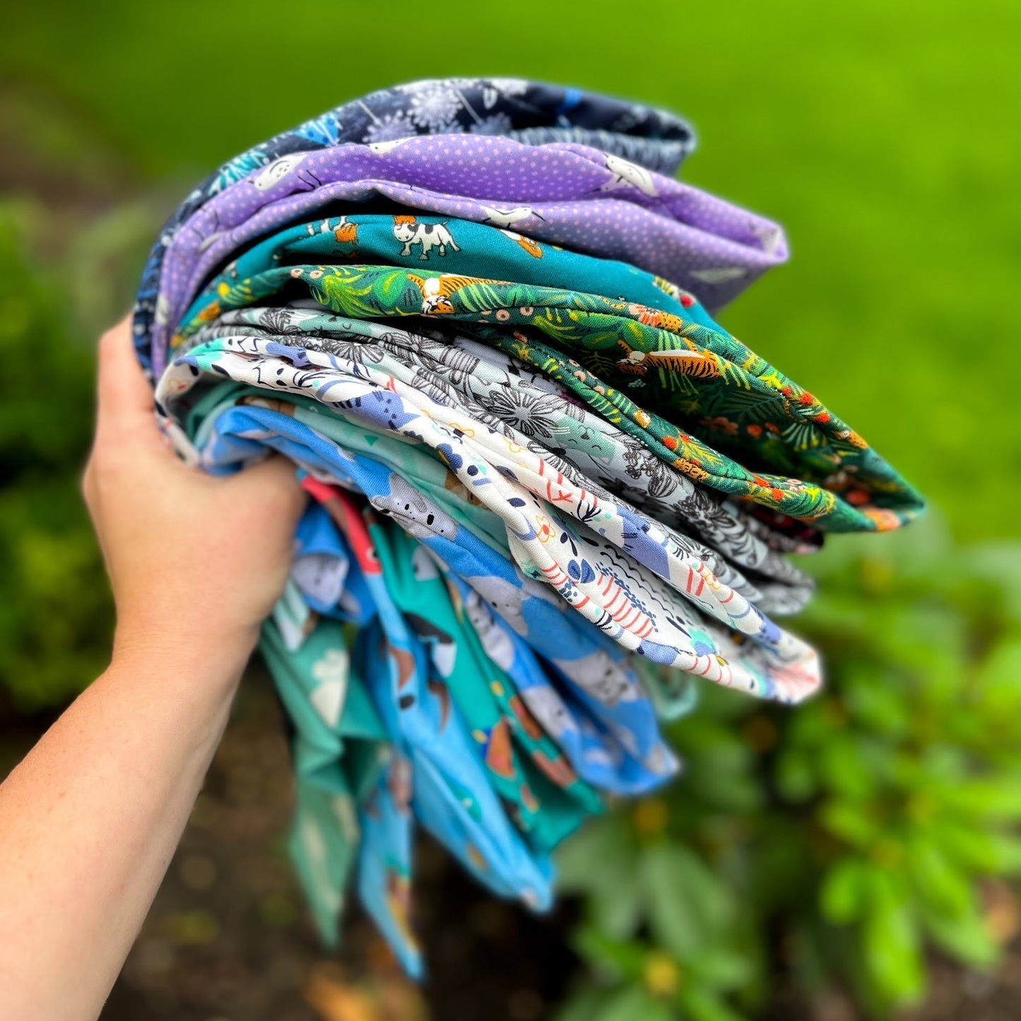 Manatees on Teal | Pixie