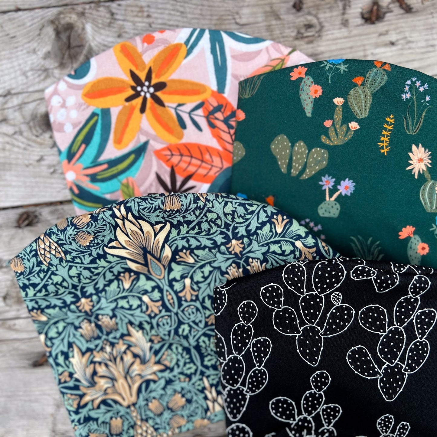 Tropical Florals in Orange & Teal | Pixie