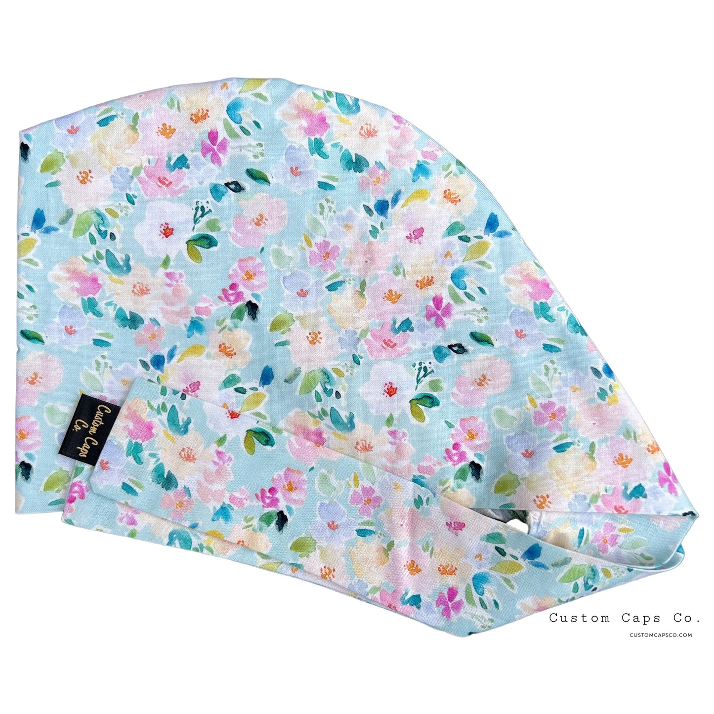 Watercolour Flowers on Blue | Pixie