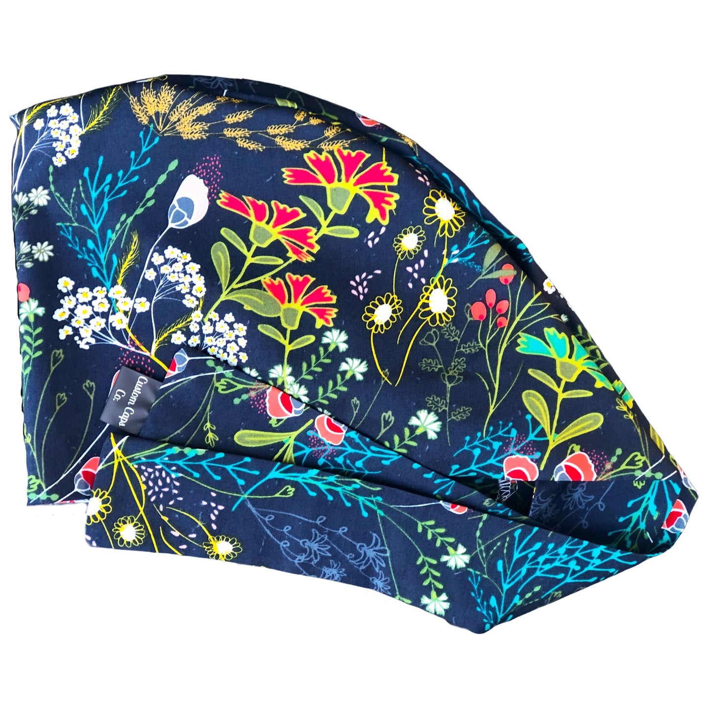 Indie Folk Floral on Navy | Pixie