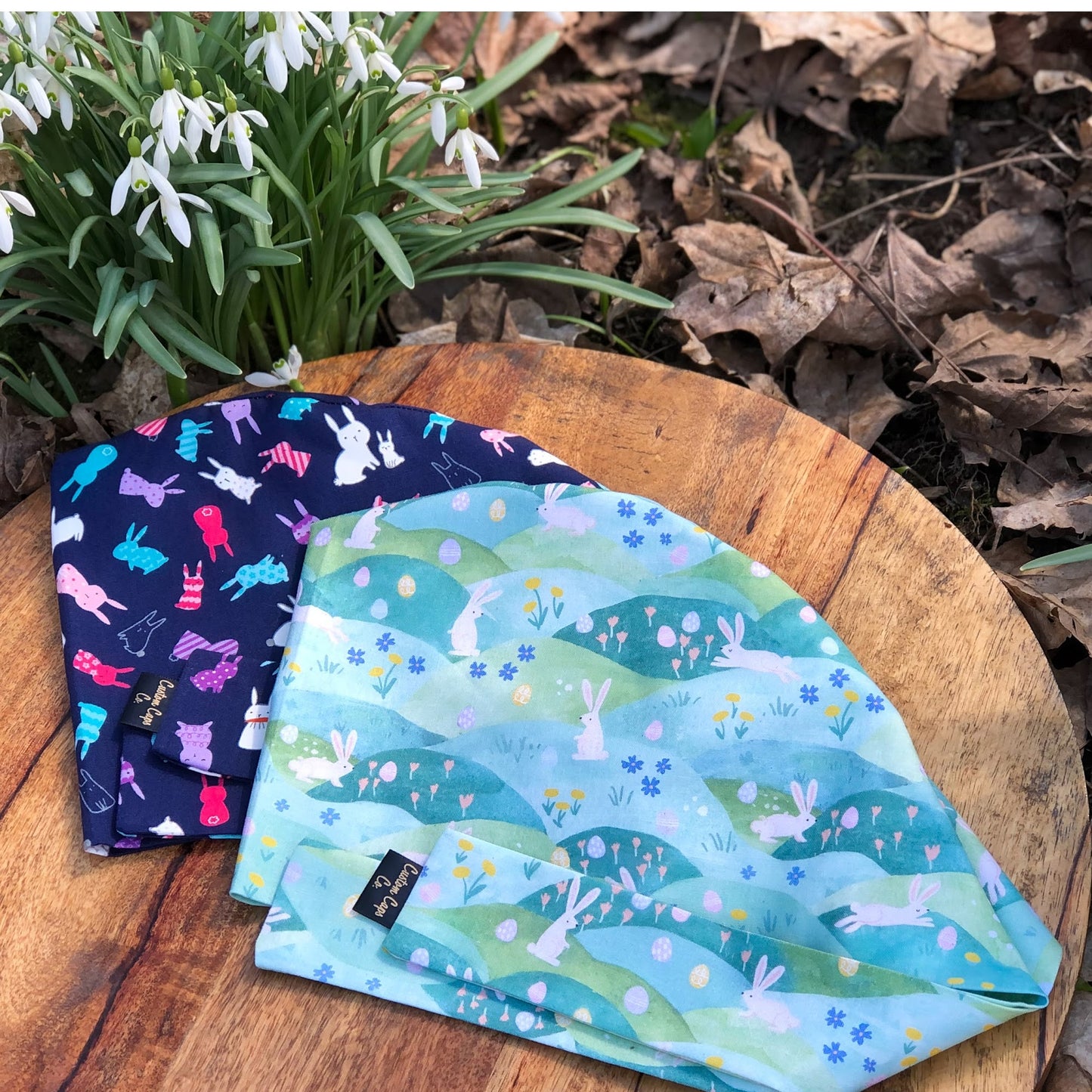 Little Buns on Navy | Pixie