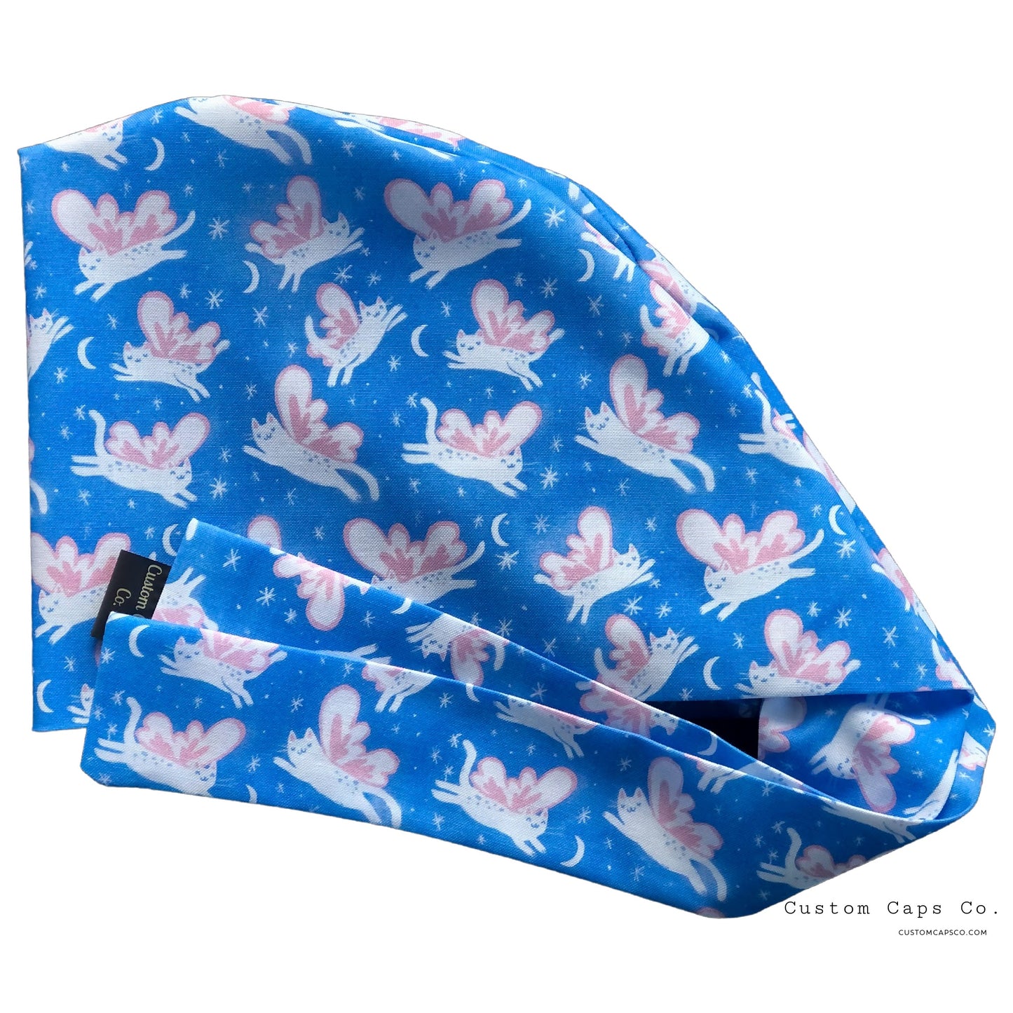 Kitten Fairies on Blue | Pixie