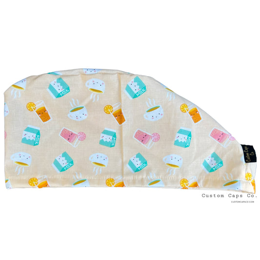 Drink UP on Peach | Modified Bouffant