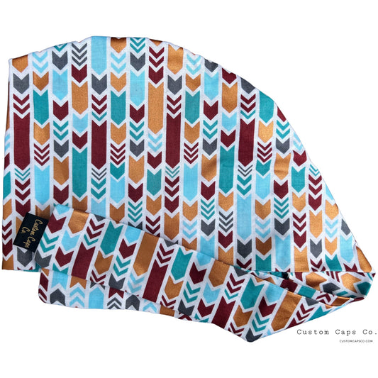 Chevron in Autumn | Metallic Copper | Pixie