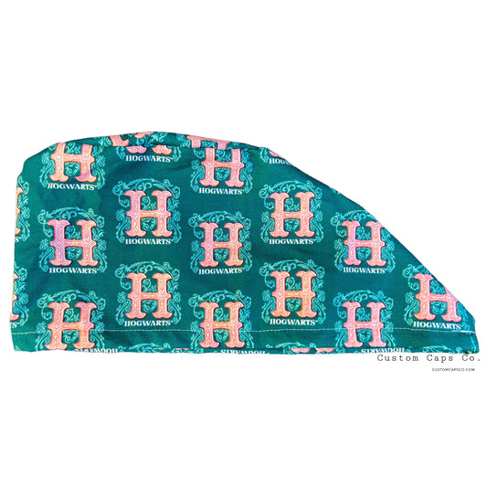 Wizard School on Teal | Modified Bouffant