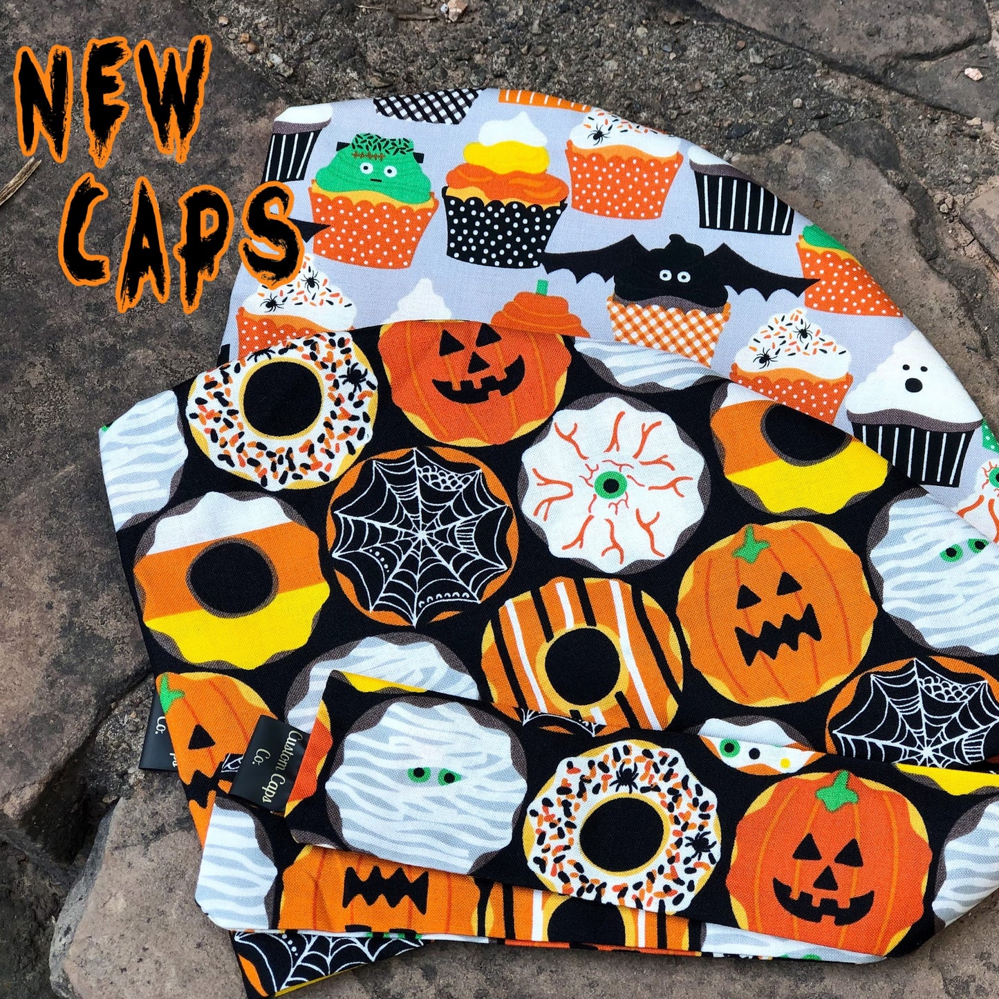 Spooky Cupcakes on Grey | Pixie