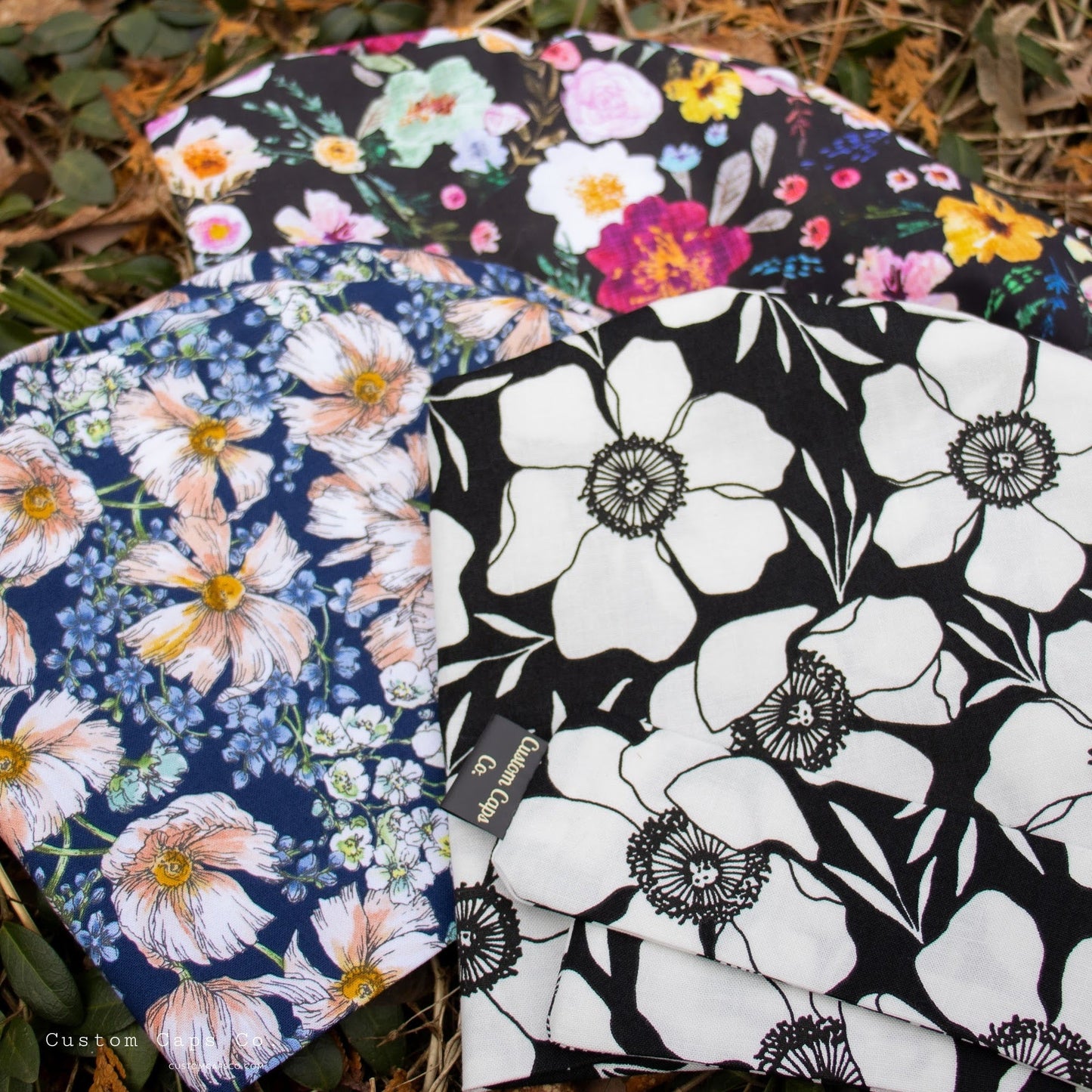 Meadow Blooms on Blue | Pixie