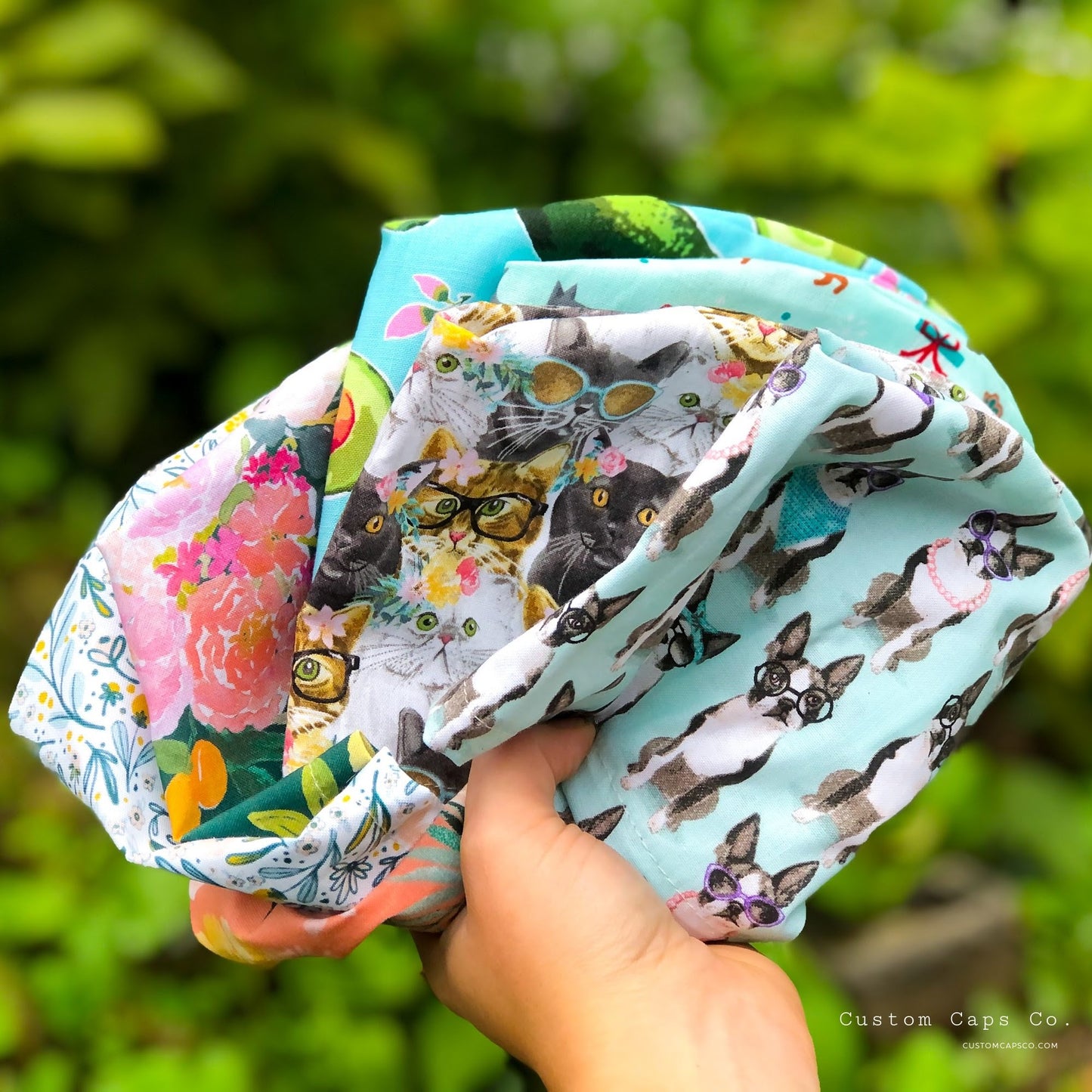 Avocado on Aqua | Modified Bouffant