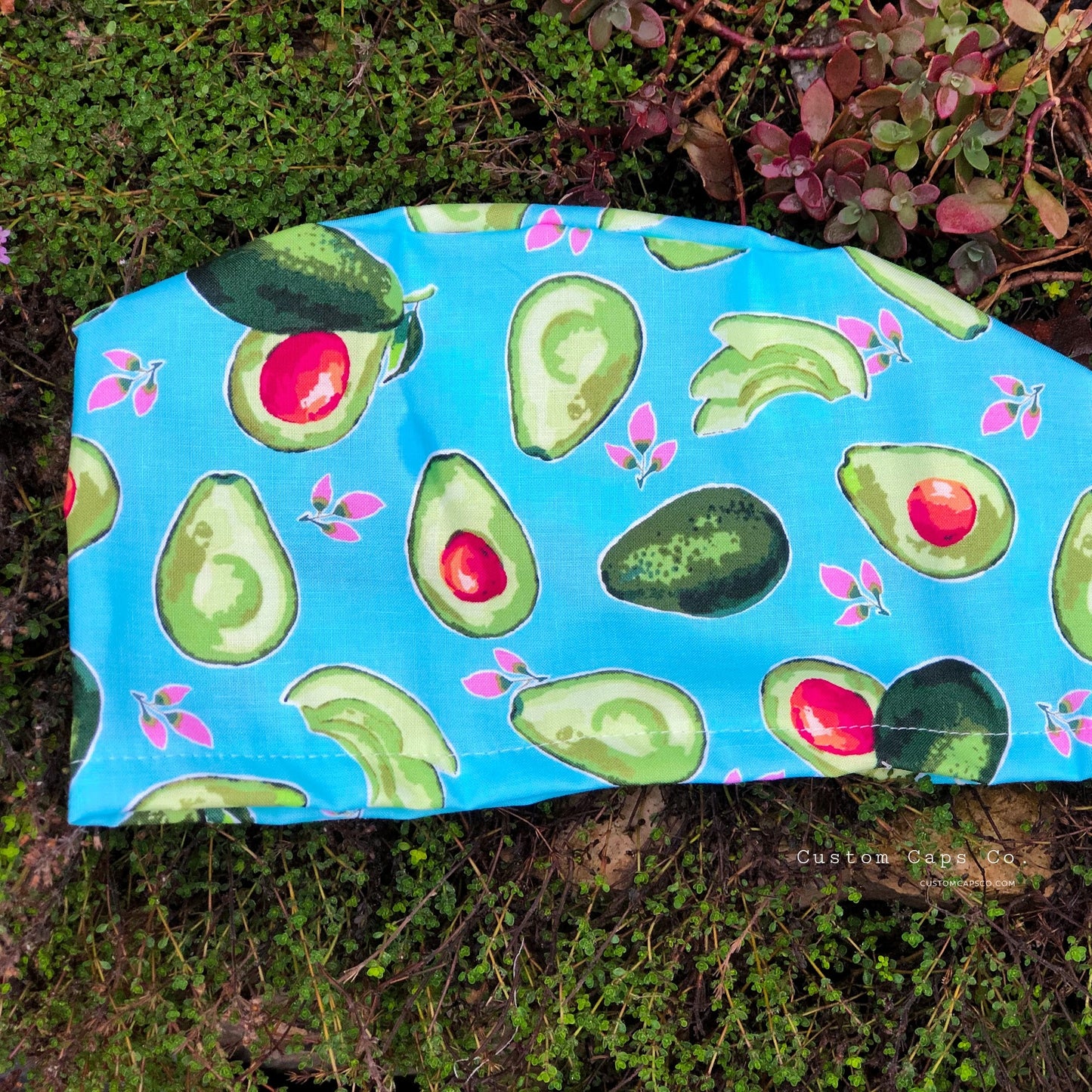 Avocado on Aqua | Modified Bouffant