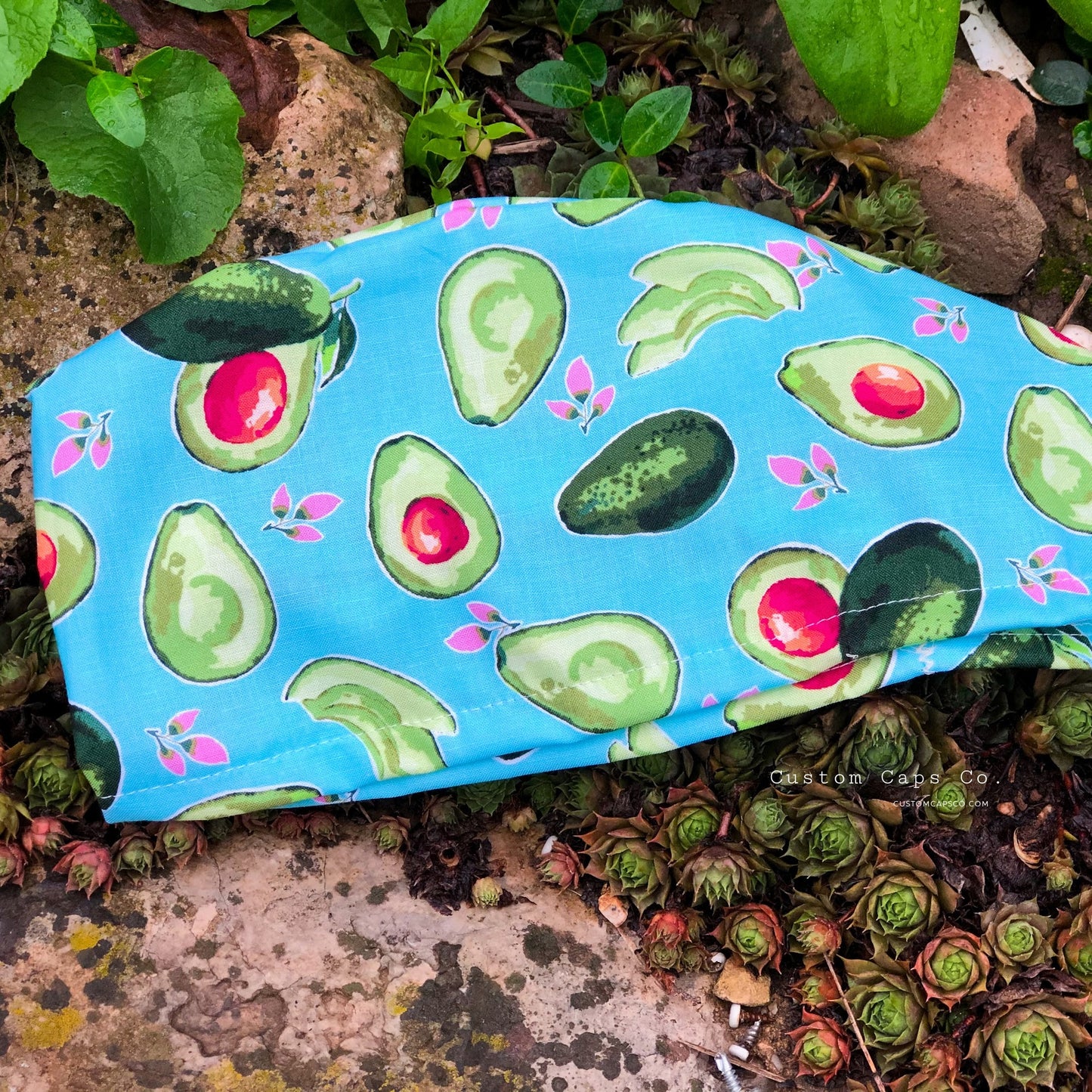 Avocado on Aqua | Modified Bouffant