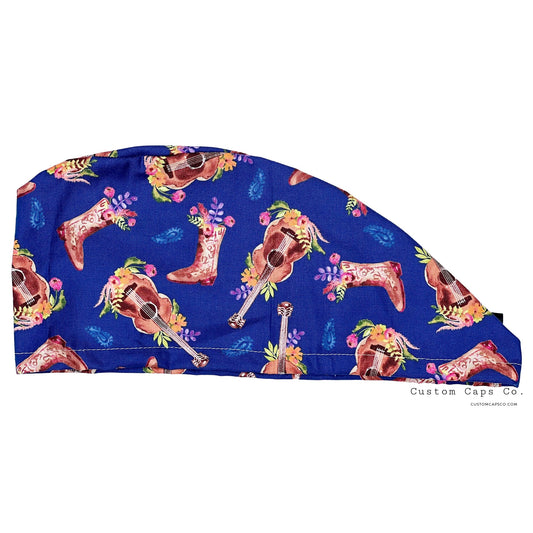 She's Gone Country on Navy | Modified Bouffant