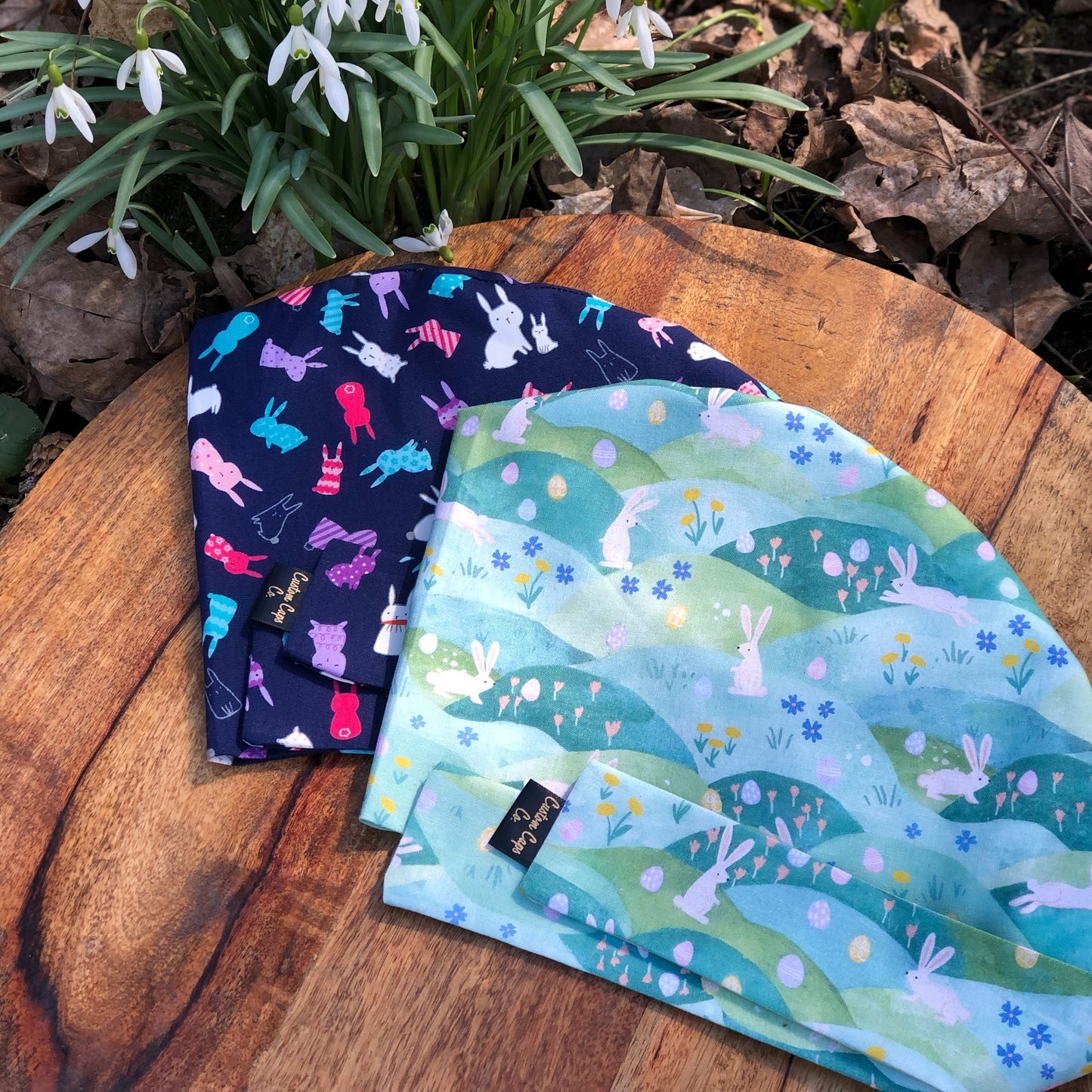 Little Buns on Navy | Pixie