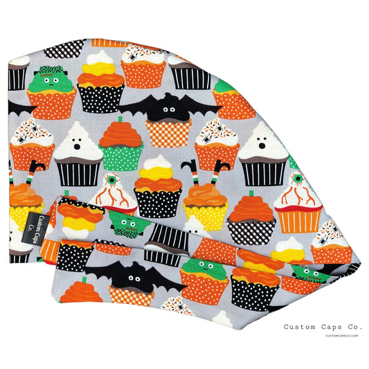 Spooky Cupcakes on Grey | Pixie