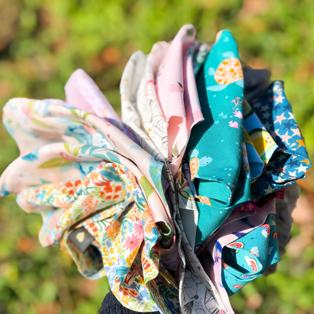 Florals on Peachy Pink | Pixie