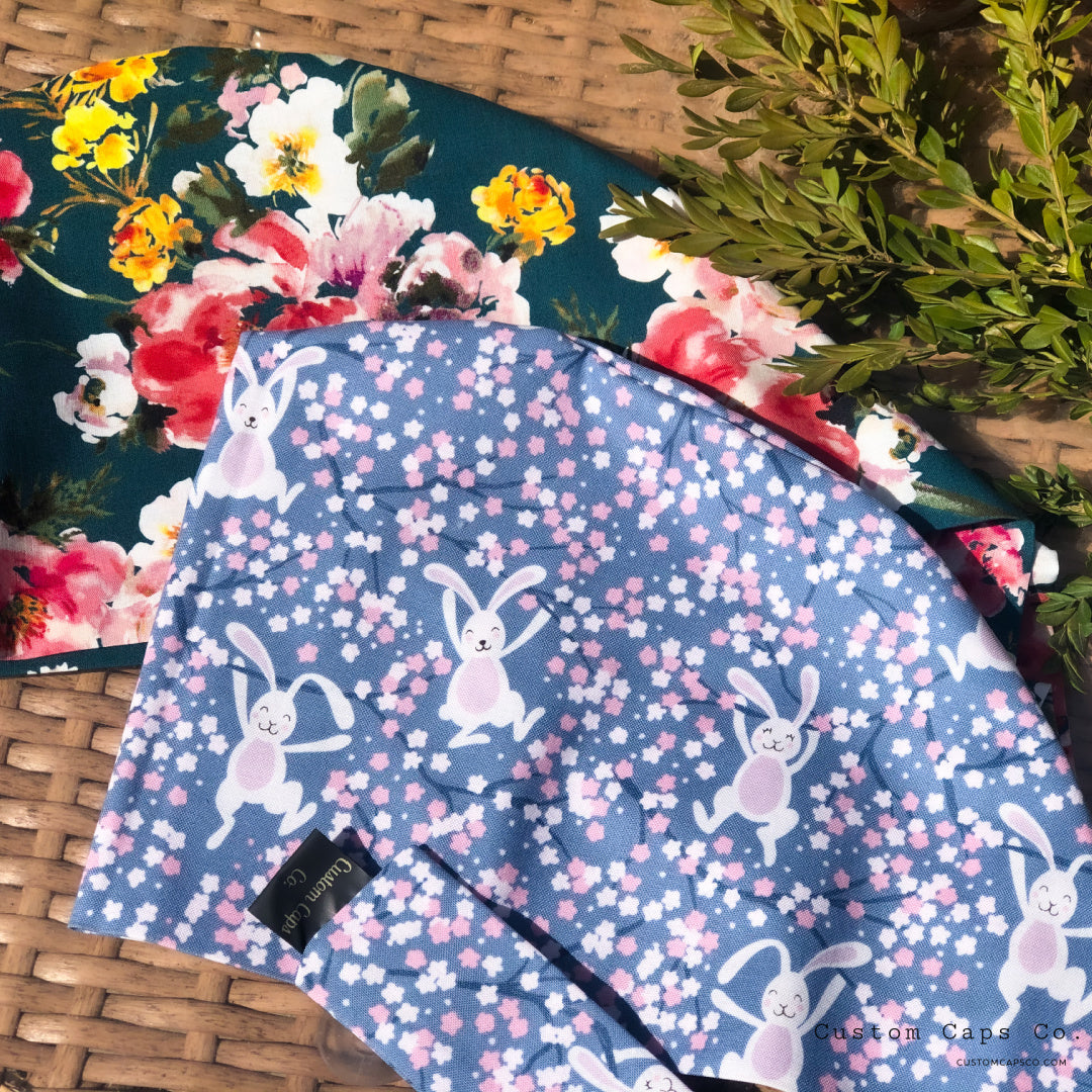 Warm Watercolour Flowers on Teal | Pixie
