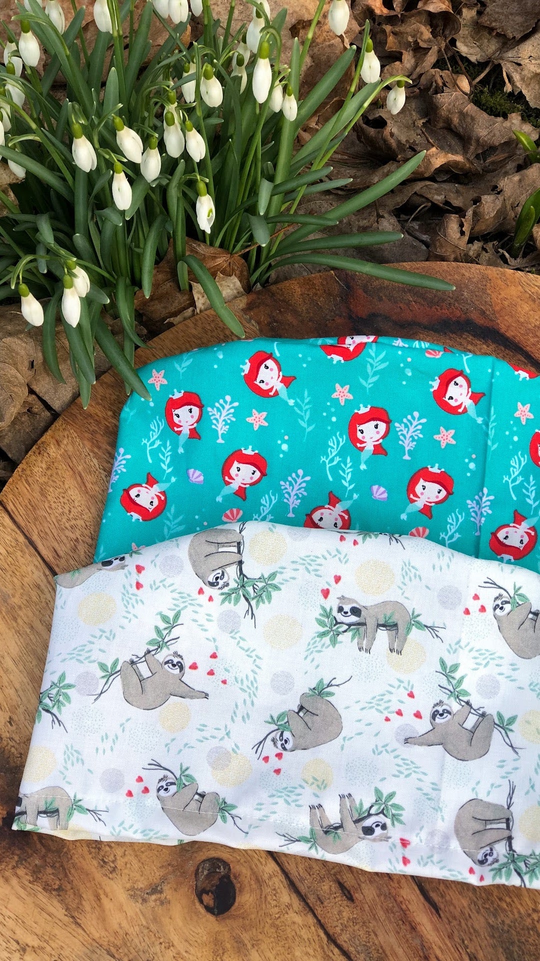 Mermaids on Sea Green | Modified Bouffant