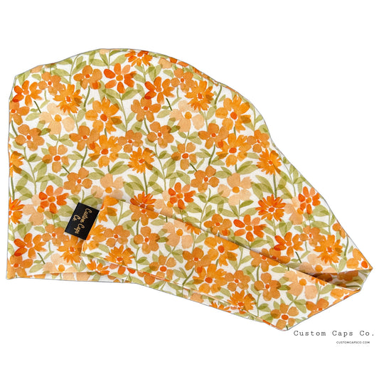 Tangerine Spring Florals | Pixie