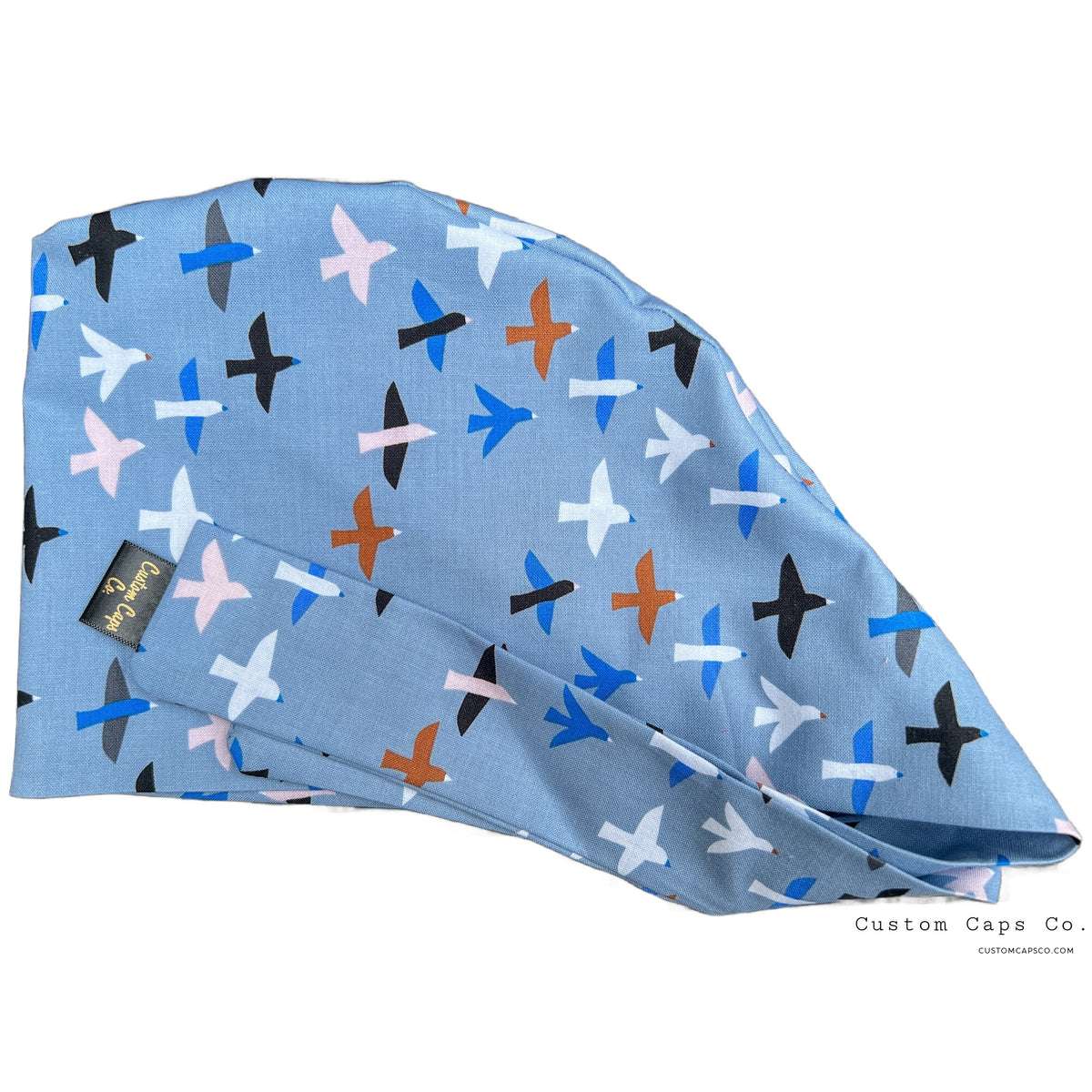 Nordic Birds on Blue | Pixie