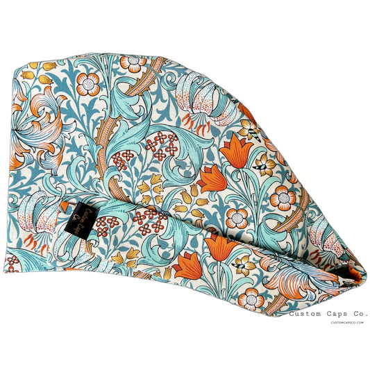 Tiger Lillies in Tangerine | William Morris | Pixie