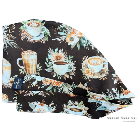 Lattes and Florals on Chocolate | Pixie