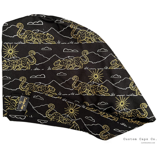 Panthers in Golden | Metallic | Pixie