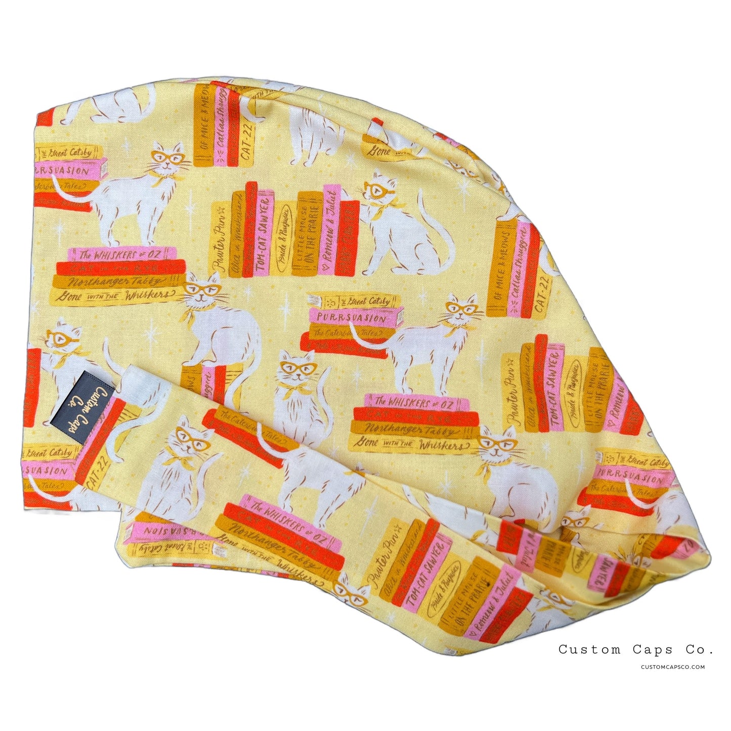 Book Kittens on Yellow | Pixie