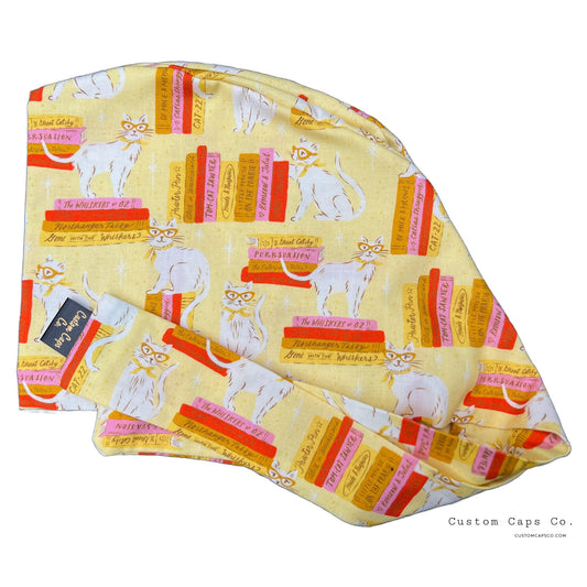 Book Kittens on Yellow | Pixie