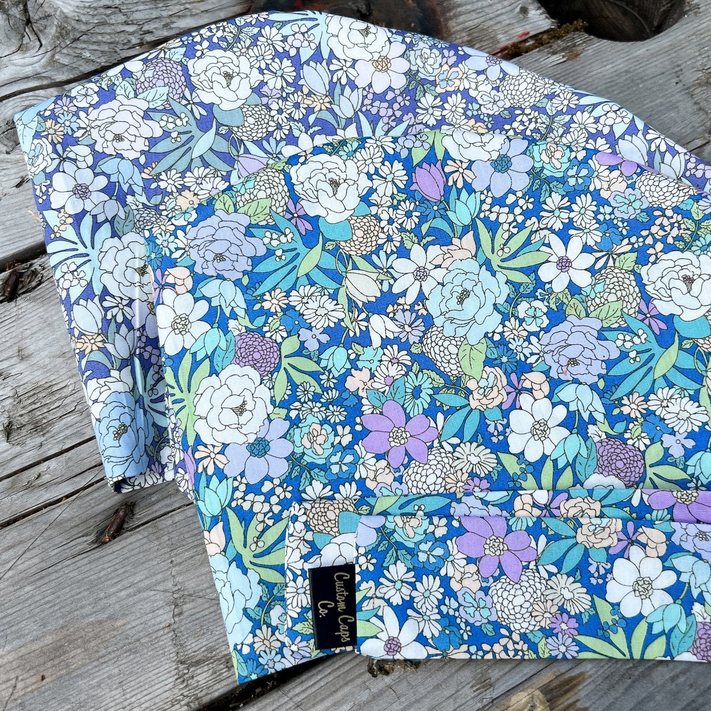 Retro Blooms in Teal | Pixie
