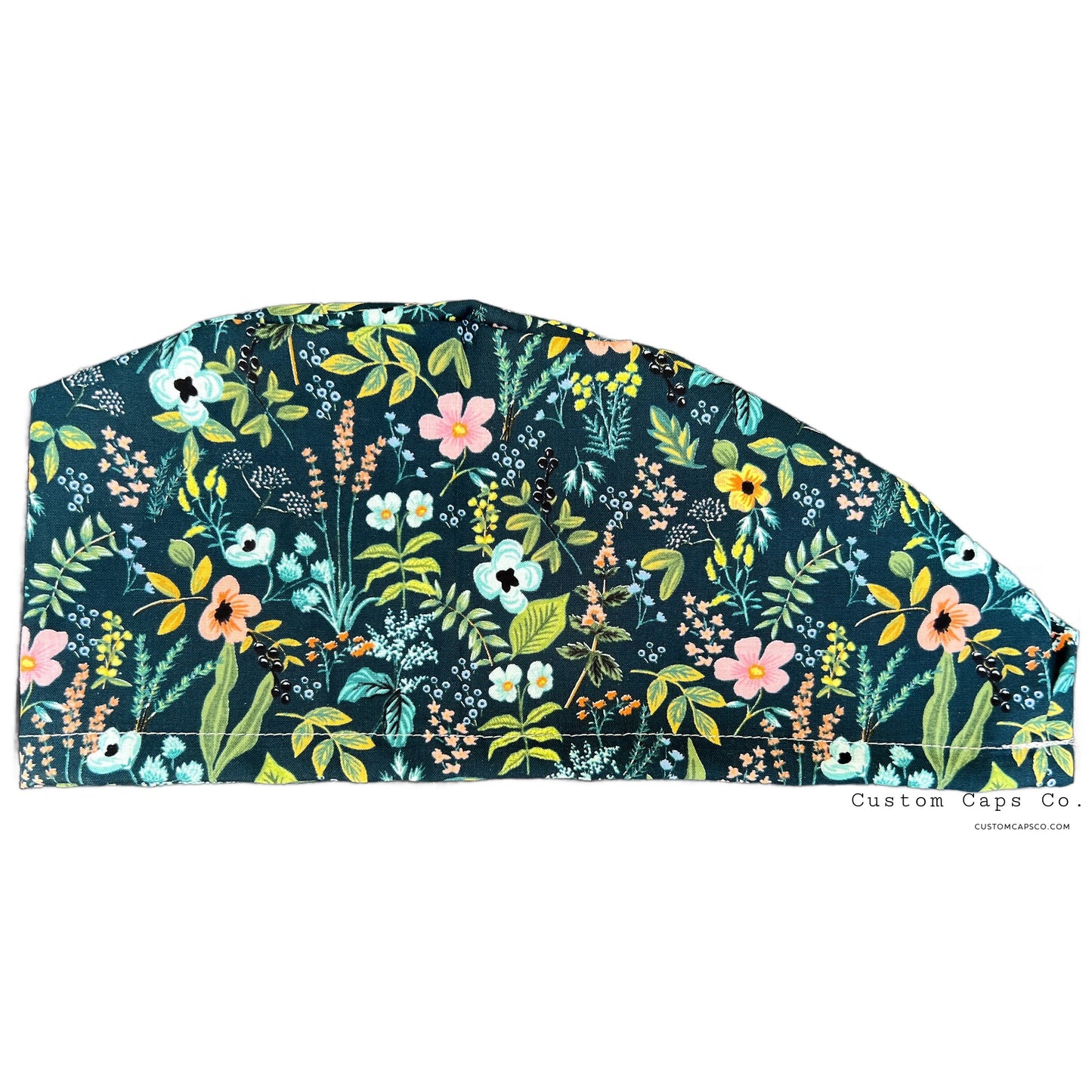 Herb Garden on Navy | Modified Bouffant