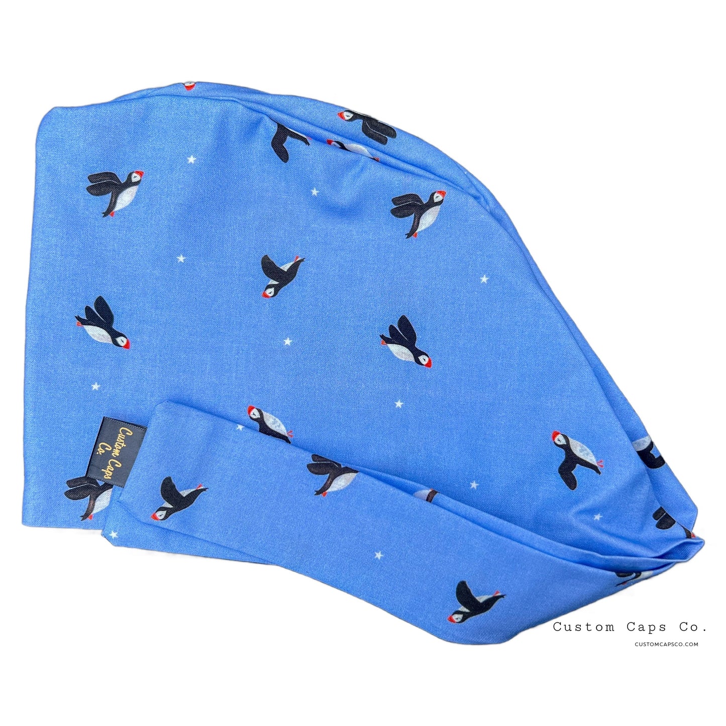 Puffin on Periwinkle | Pixie