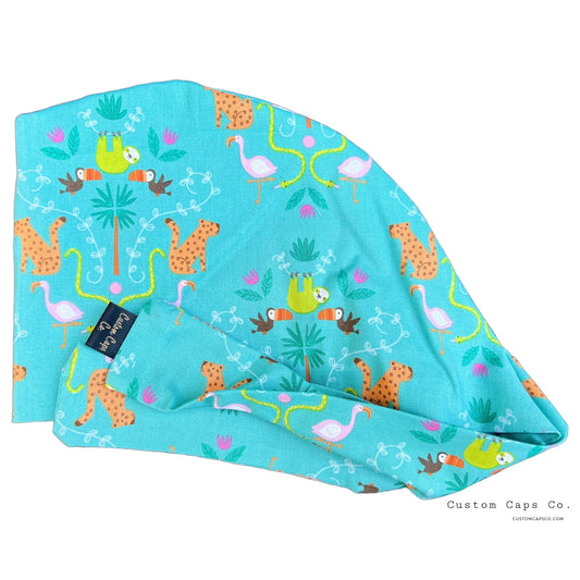 Jungle Animals on Teal | Pixie