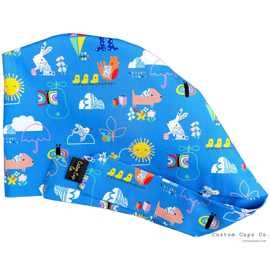 Spring Rain on Blue | Pixie