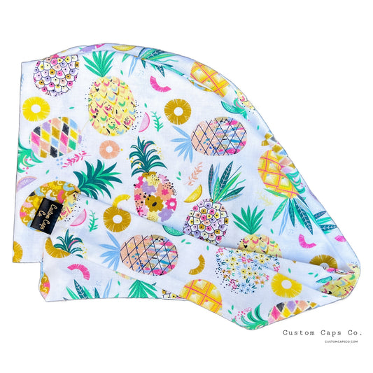 The Party Pineapples on White | Pixie