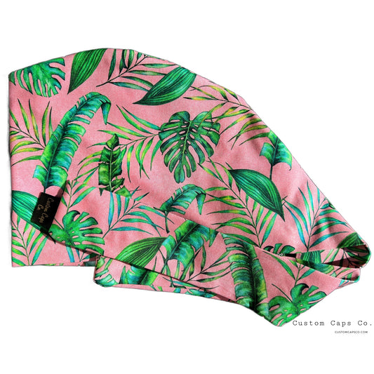 Palm Leaves on Pink | Pixie