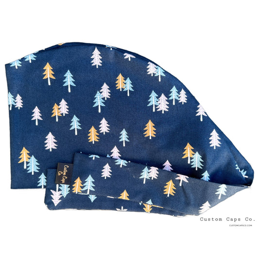 Pine Trees on Navy | Pixie