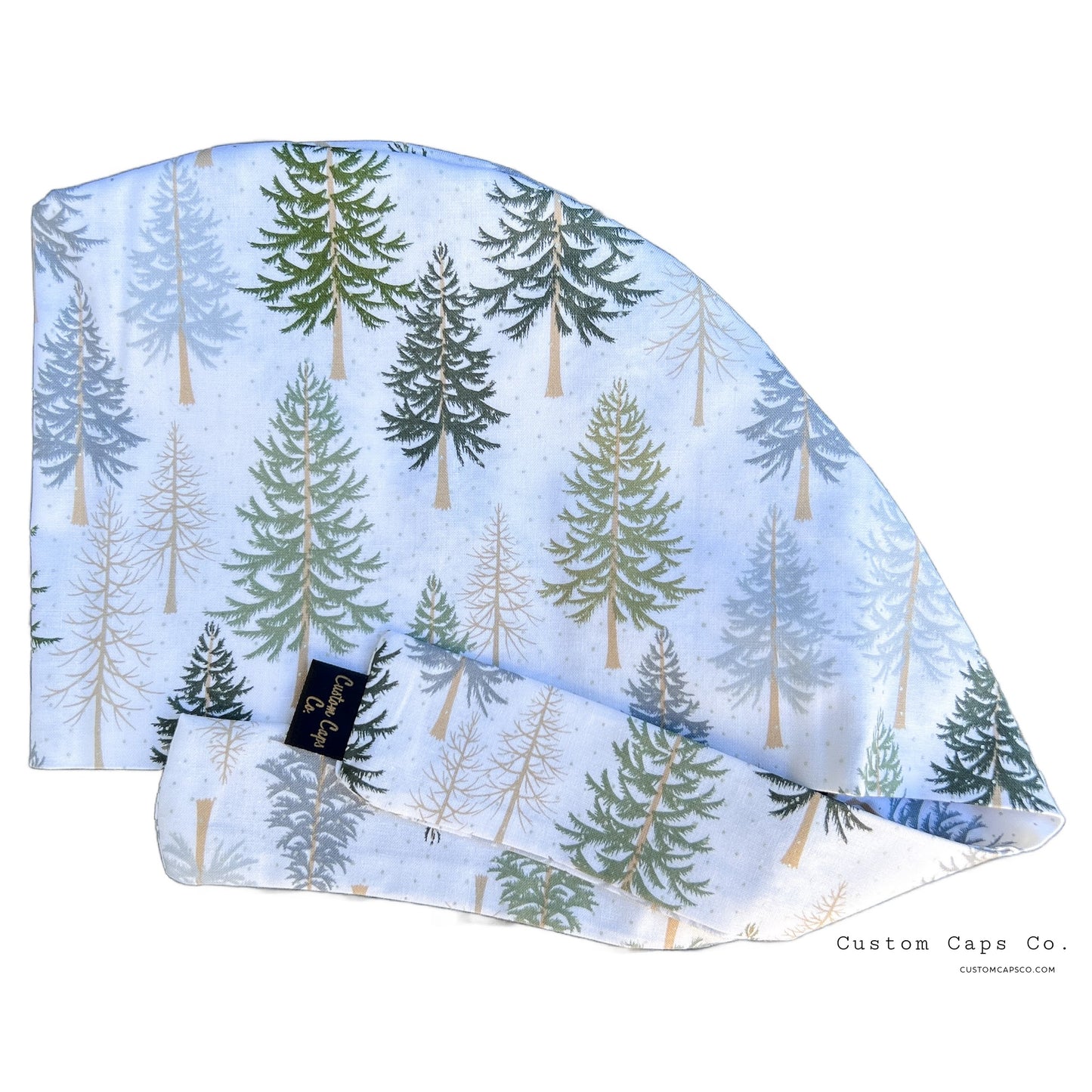 Winter Pines | Metallic Silver | Pixie