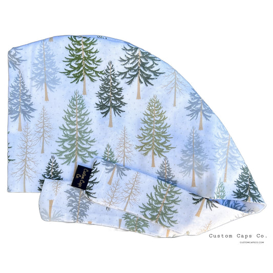 Winter Pines | Metallic Silver | Pixie