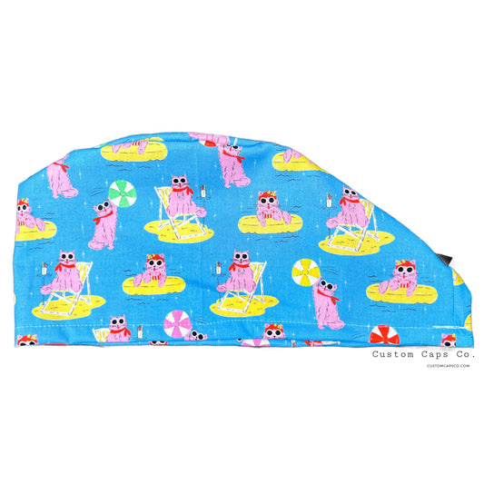 Kitten Pool Pawtry | Modified Bouffant