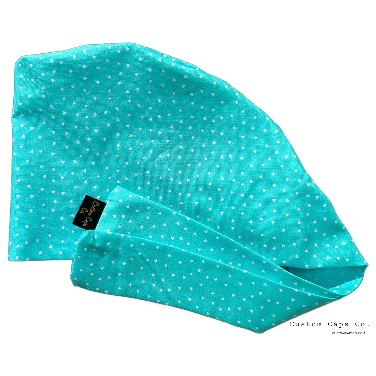 Mini Hearts on Aqua | Pixie