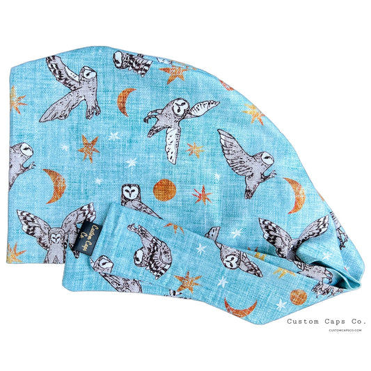 Owls on Blue | Pixie